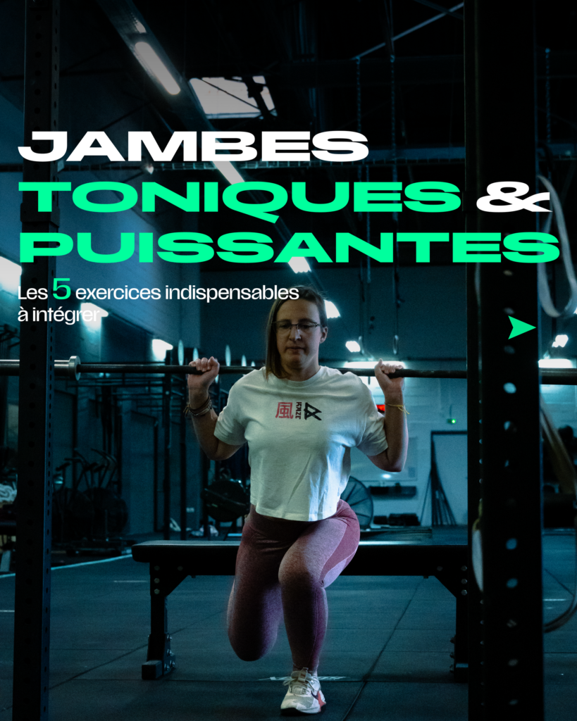 Les 5 exercices pour les jambes fortes